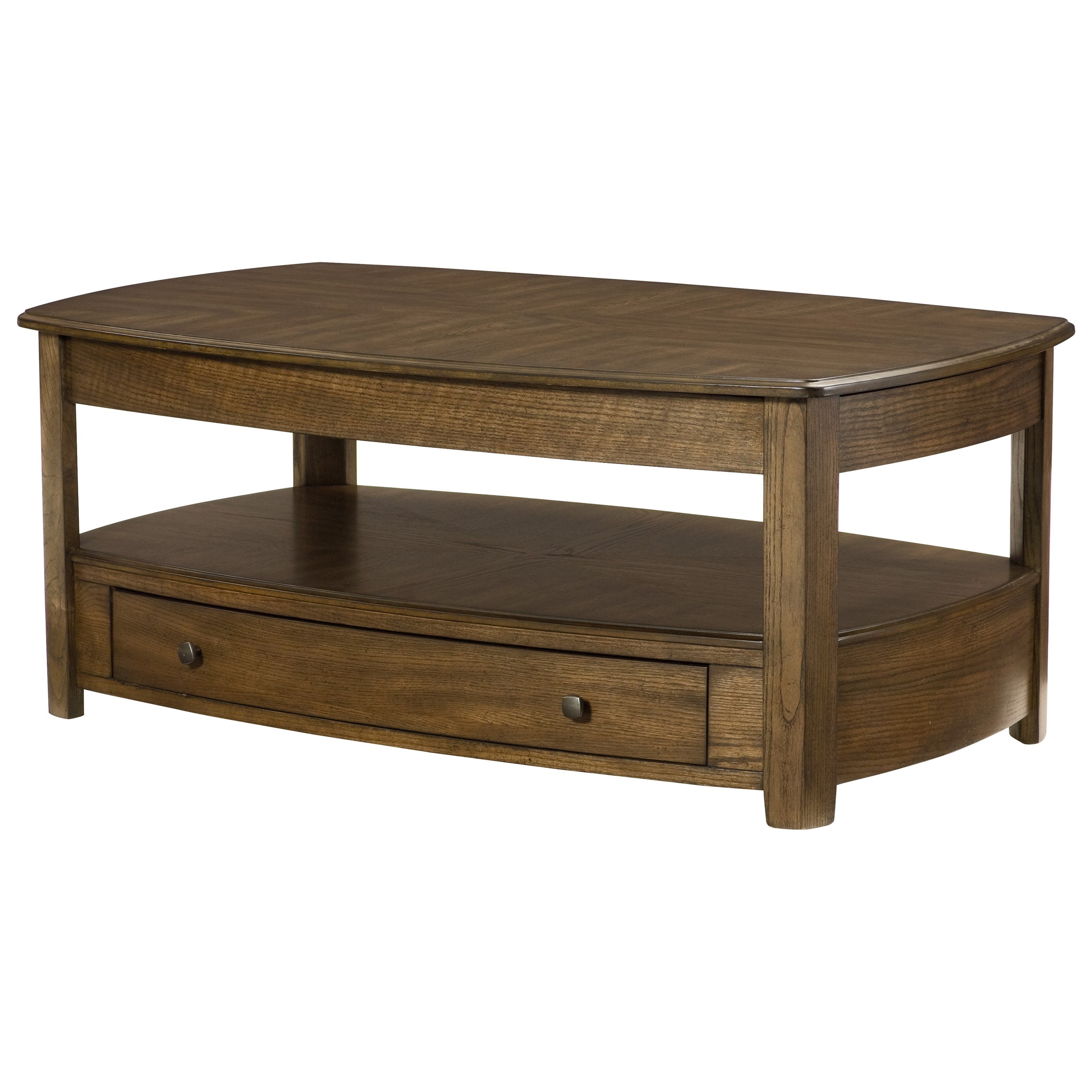 Rect lift outlet top cocktail table